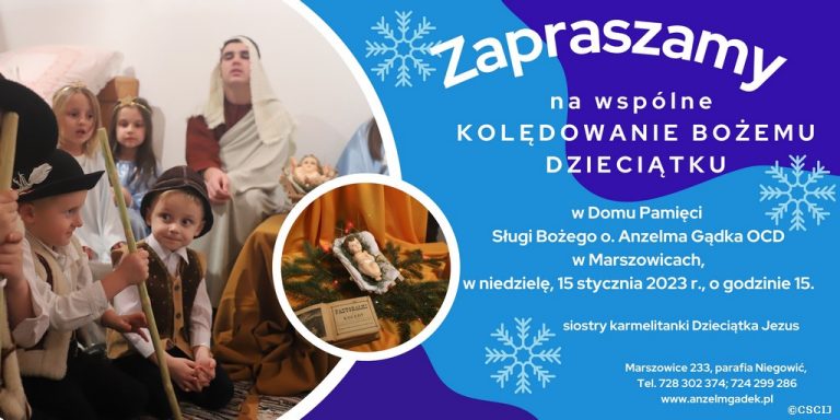 Zapraszamy na kolędowanie w Domu Pamięci